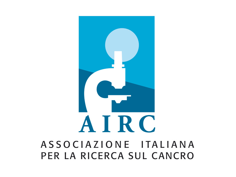 Immagine del logo dell' Associazione Italiana per la Ricerca sul Cancro