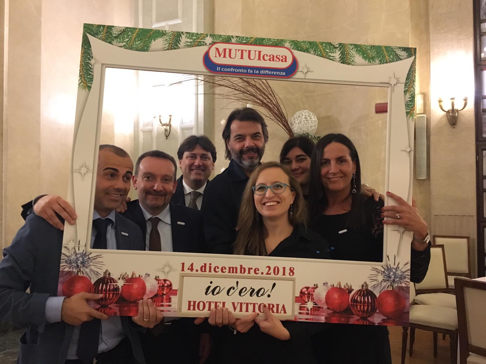 Foto ricordo 3 Christams Event organizzato da MUTUIcasa nel 2018