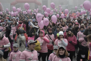 Dettaglio della manifestazione della Corsa Rosa 5